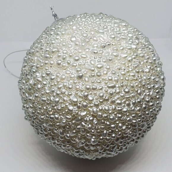 Pearlized Ball Christmas Tree Ornament - Picture 4 of 4